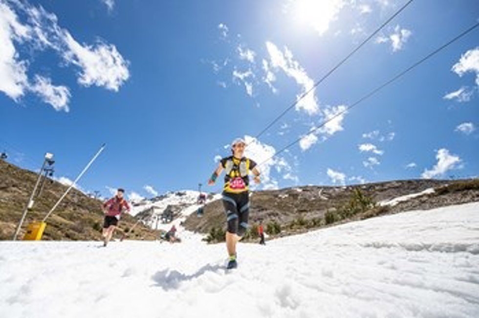 Corredora en la Ultra Sierra Nevada (archivo).