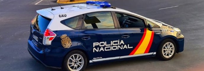Un vehículo patrulla de la Policía Nacional en Valladolid. Foto de archivo.