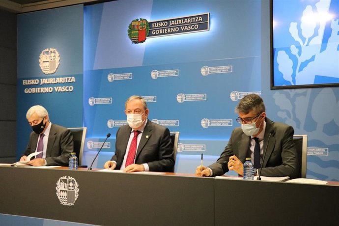 Pedro Azpiazu, Hernando Lacalle y Javier Losa