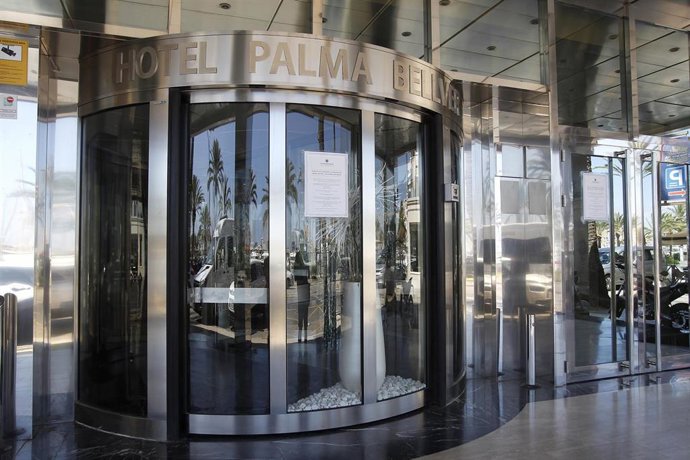 Archivo - Fachada del hotel Palma Bellver.