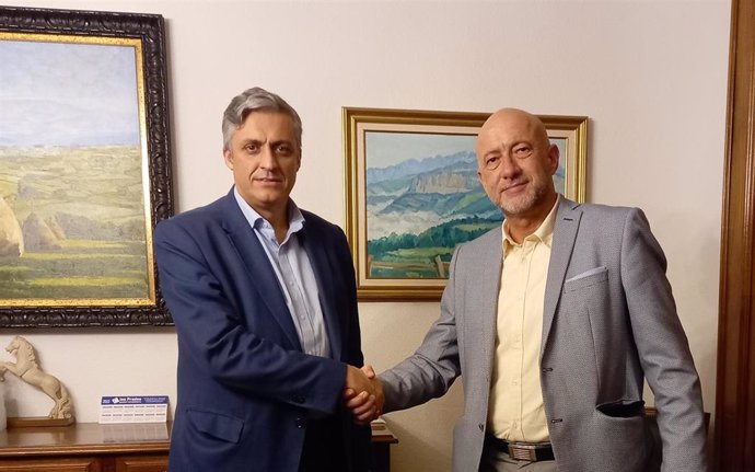 El director económico de Gam, Antonio Trelles, y el presidente del grupo ITC, Ángel Jurado