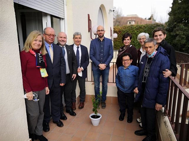 Acto en memoria a las personas con discapacidad y sus familias víctimas de la COVID-19.