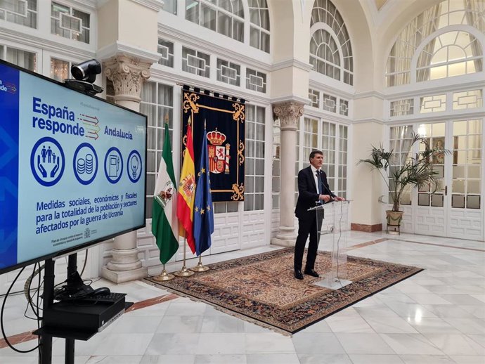 El delegado del Gobierno en Andalucía, Pedro Fernández