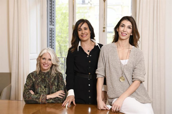 Las socias de Nazca Capital Jessica Perramón, Celia Pérez-Beato y Catalina Chalbaud.