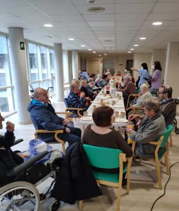 Fiesta de bienvenida a los residentes de El Vergel desplazados a causa de las inundaciones del mes de diciembre.