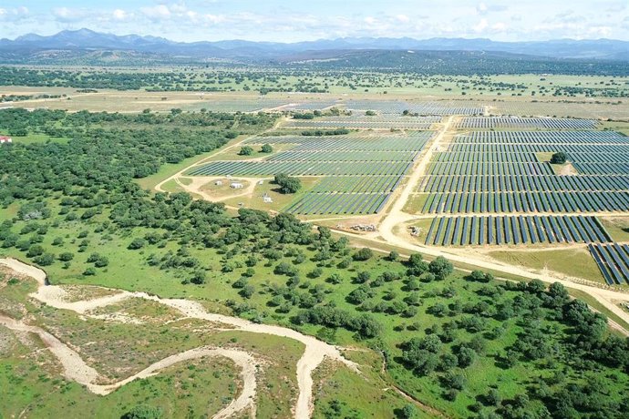 Planta fotovoltaica Valdesolar, en Badajoz, de Repsol