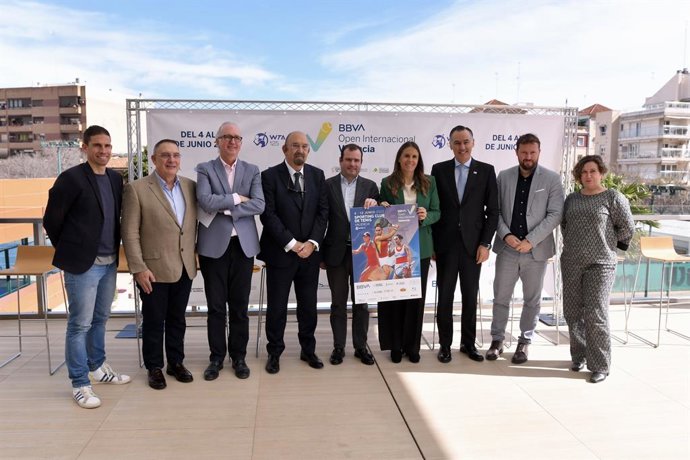 Inauguración del torneo El BBVA Open Internacional Valencia.