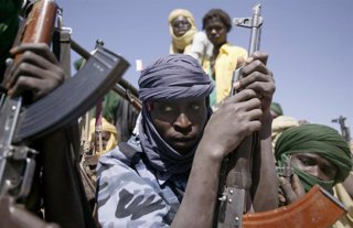 Archivo - Imagen de archivo del conflicto en Darfur