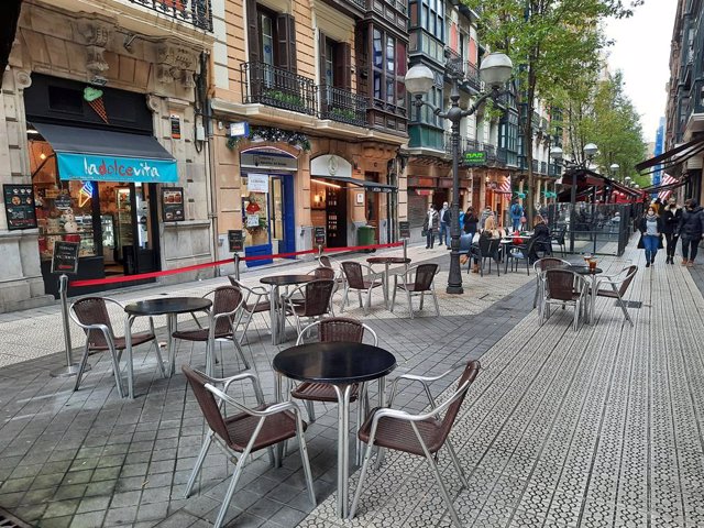 Terrazas de hostelería en Bilbao