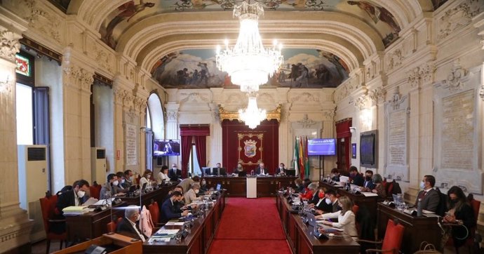 Pleno del Ayuntamiento de Málaga