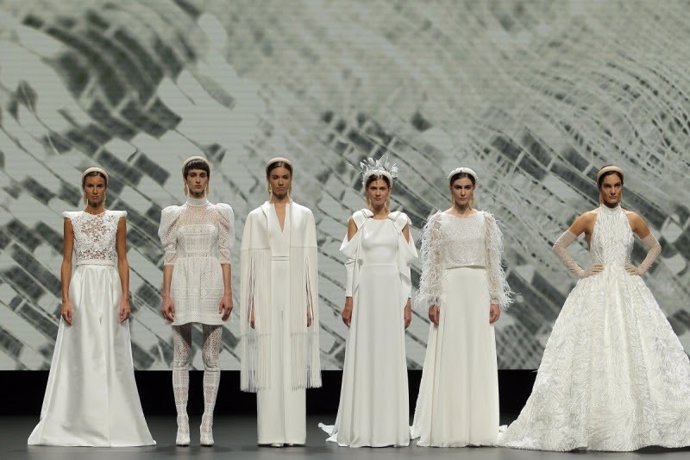Las creaciones de los diseñadores que participarán en la pasarela  de Barcelona Bridal Fashion Week