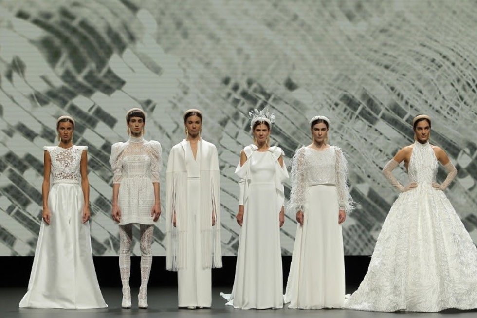Las creaciones de los diseñadores que participarán en la pasarela de Barcelona Bridal Fashion Week