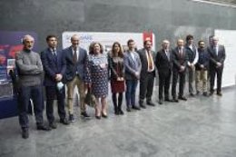 Hualde recibe a representantes de los departamentos de Justicia de los Gobiernos de Navarra, Cantabria, Aragón y País Vasco.