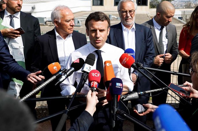 El presidente francés, Emmanuel Macron.