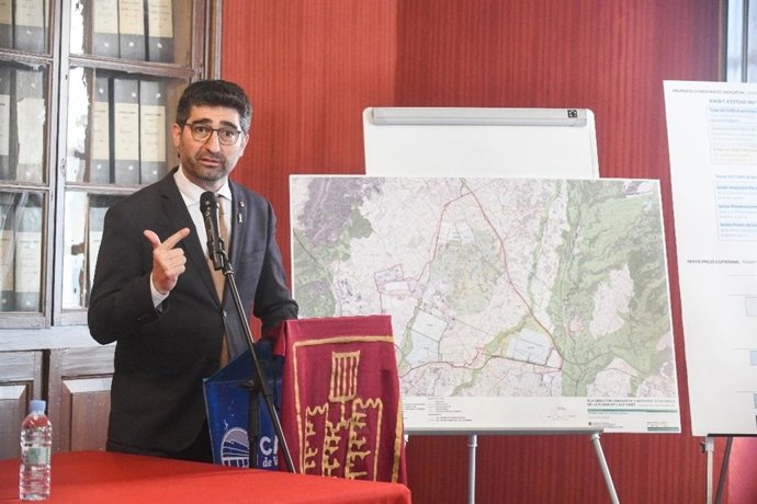 El vicepresidente y conseller de Políticas Digitales y Territorio, Jordi Puigneró, durante el acto.