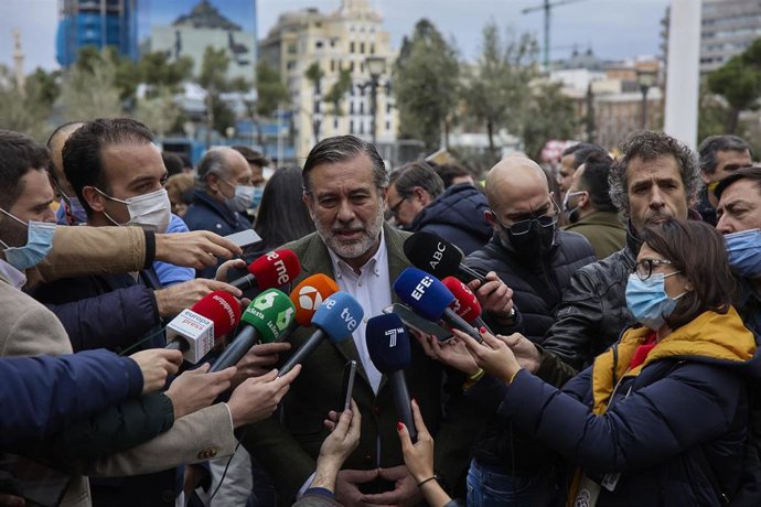 El consejero de Presidencia, Justicia e Interior del Gobierno de la Comunidad de Madrid, Enrique López.