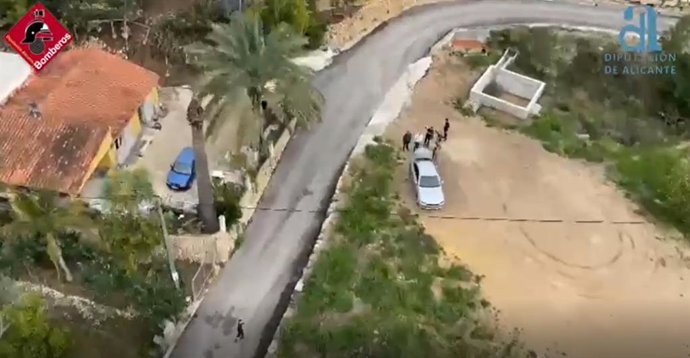 Rescate en Callosa d'en Sarri