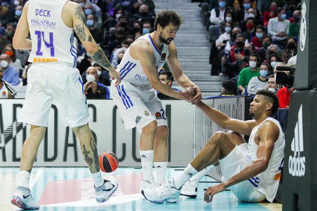 Sergio Llull, Tavares, Real Madrid
