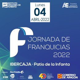 La jornada de franquicias 2022 se celebra este lunes, en el Patio de la Infanta de Ibercaja.