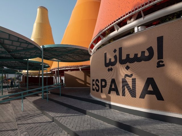 Archivo - Pabellón de España en Expo Dubái 2020.