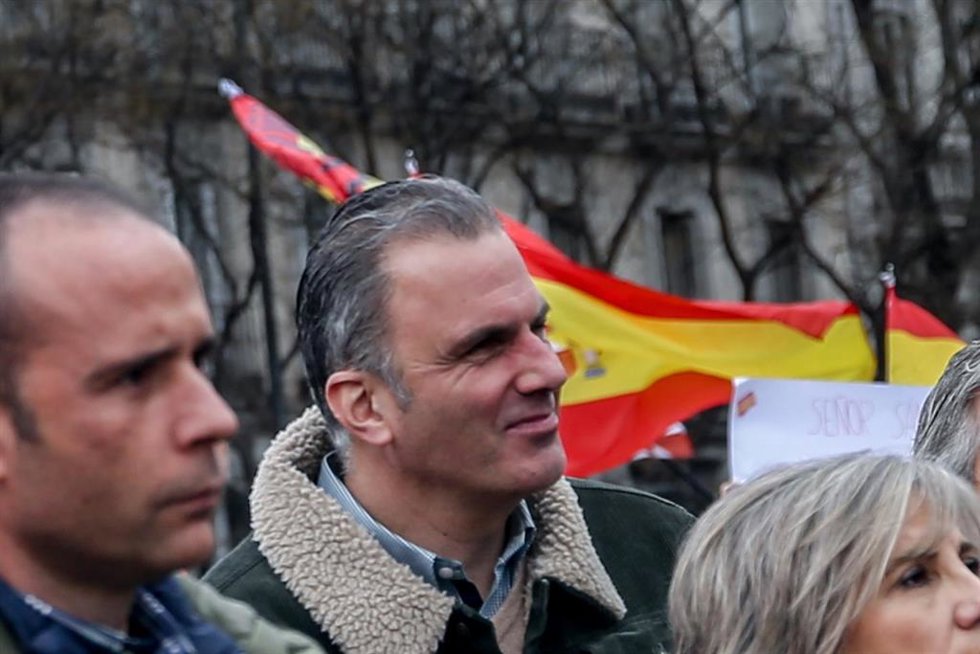 El secretario general de Vox, Javier Ortega-Smith