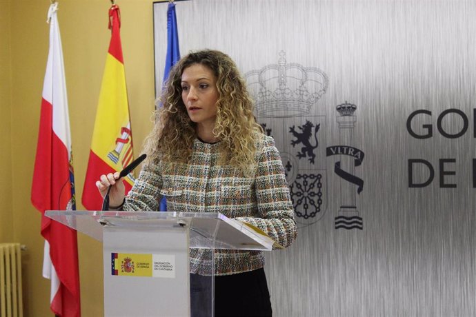 La delegada del Gobierno en Cantabria, Ainoa Quiñones