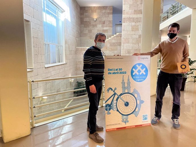 El Ayuntamiento de Logroño se suma por segundo año a la iniciativa '30 días en bici' y anima a la ciudadanía a participar en una actividad que promueve la movilidad activa