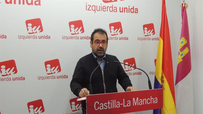 El coordinador regional de Izquierda Unida, Juan Ramón Crespo