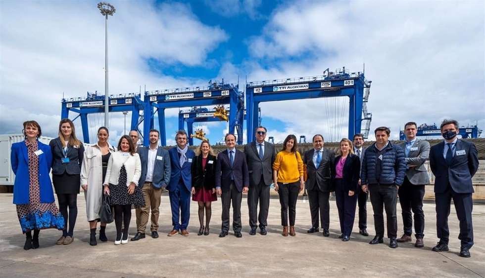 Sesión inaugural del Club Asia de Extenda en Algeciras.