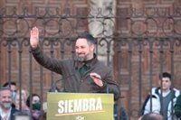 Abascal marca el objetivo de Vox en las próximas elecciones generales: superar los cien escaños