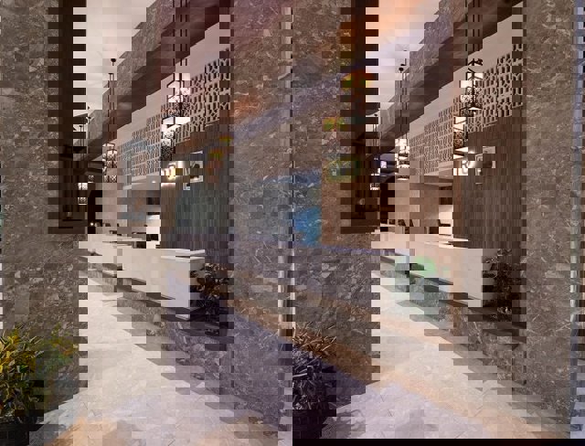 Lobby RIU Baobab en Senegal