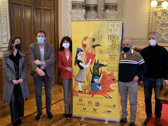 Presentación del cartel y novedades de la 55 Feria del Libro de Valladolid.