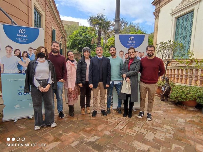 Faecta Sevilla ha celebrado su asamblea provincial en el Centro Cívico Las Sirenas, en Sevilla capital.