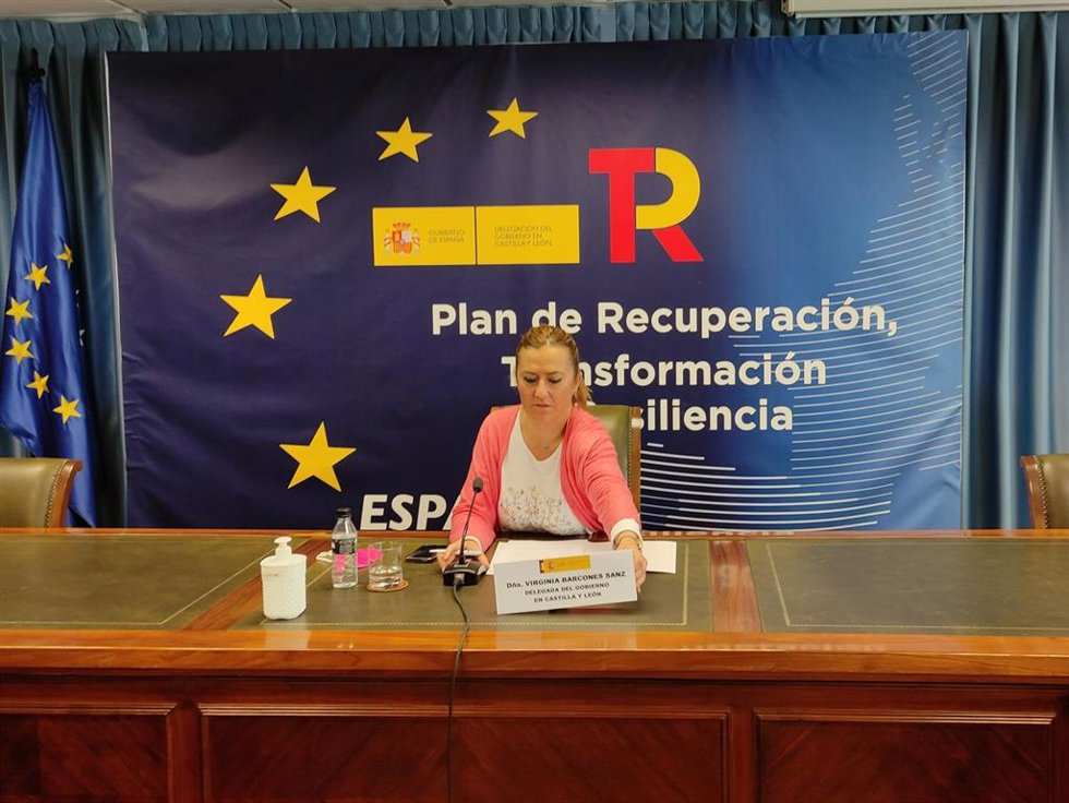 La delegada del Gobierno en Castilla y León, Virginia Barcones.