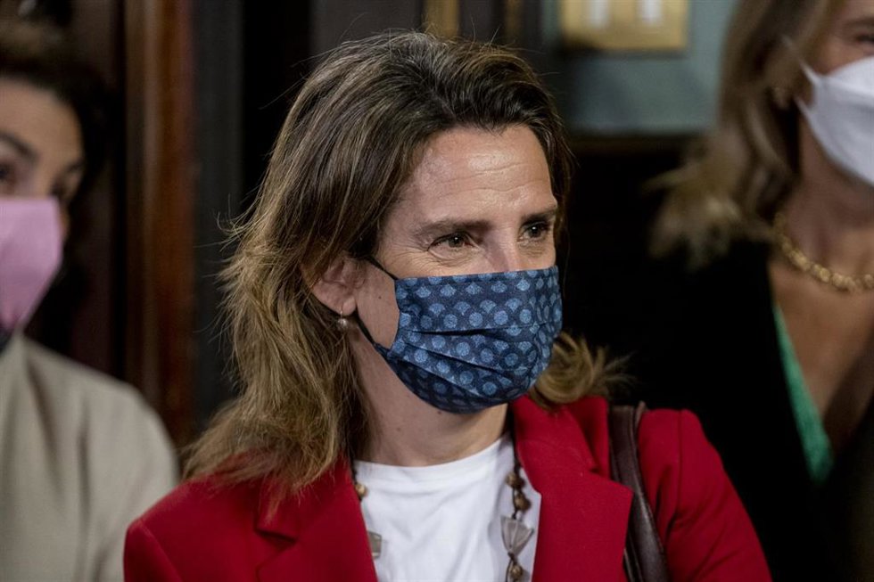 La vicepresidenta tercera y ministra para la Transición Ecológica y el Reto Demográfico, Teresa Ribera, en una imagen de archivo.