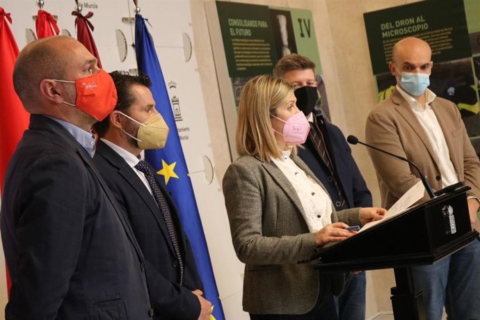 La portavoz del Ayuntamiento de Murcia, Paqui Pérez