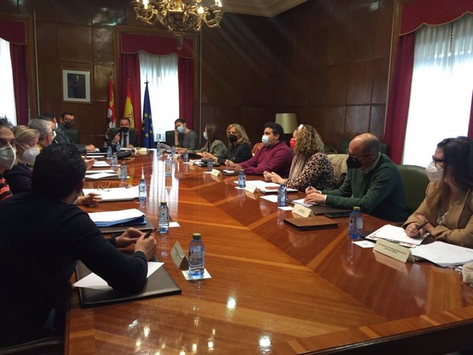 Primera reunión del Comité de Coordinación para la recepción de refugiados ucranianos en Zamora.