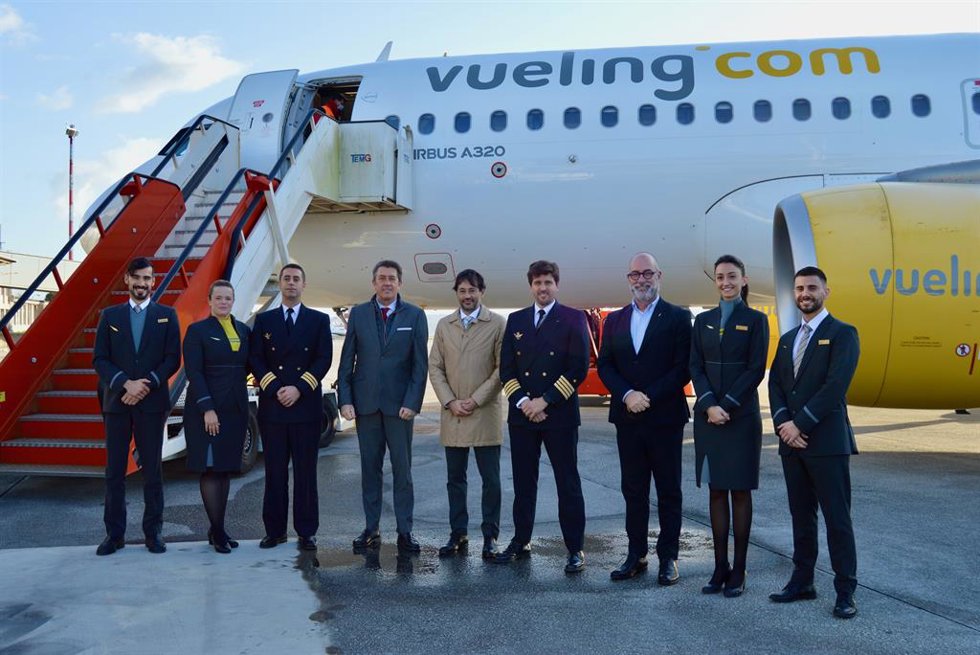Vuelo de Vueling entre A Coruña y Londres