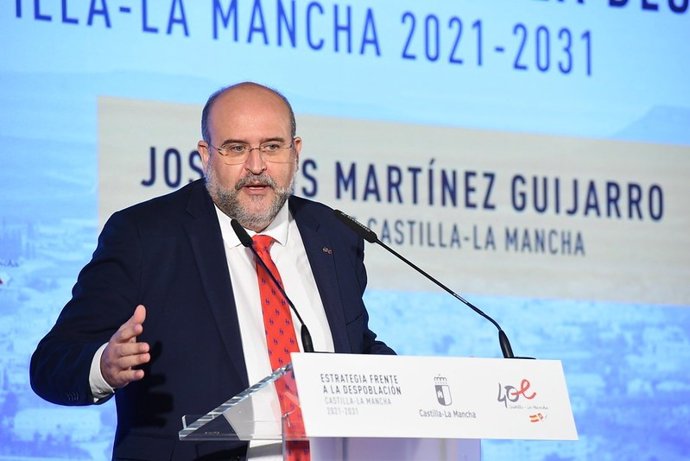 El vicepresidente regional, Jose Luis Martínez Guijarro