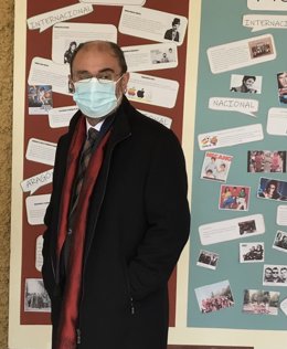 El presidente del Gobierno aragonés, Javier Lambán