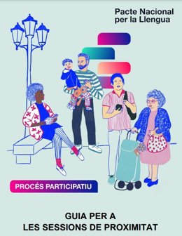 Imagen informativa del proceso participativo del Pacte Nacional per la Llengua