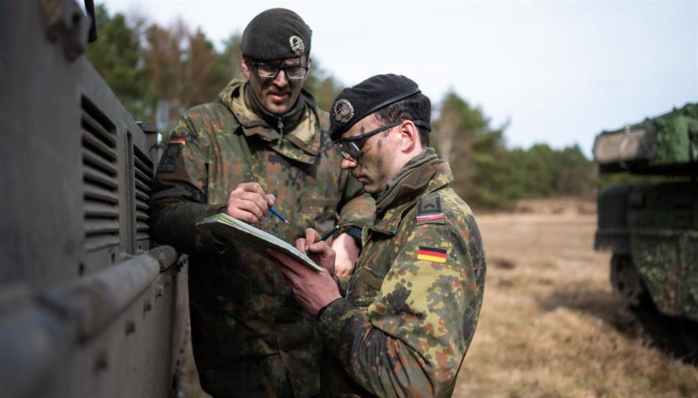 Comandantes de la división de acorazados del Ejército de Alemania