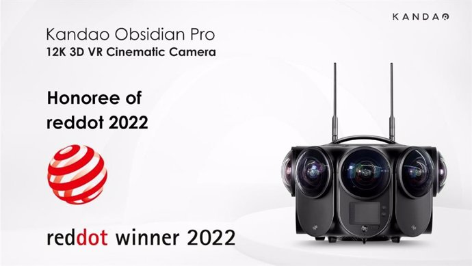 Kandao Obsidian Pro the Winner of Red Dot Award 2022