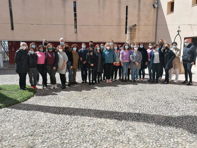 Reunión del equipo de atención y prevención del suicidio (APS).