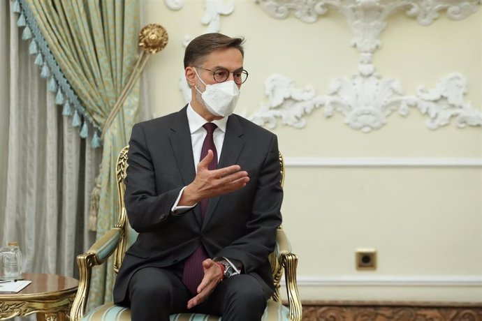 Archivo - Félix Plasencia, ministro de Exteriores de Venezuela, durante una visita a Irán