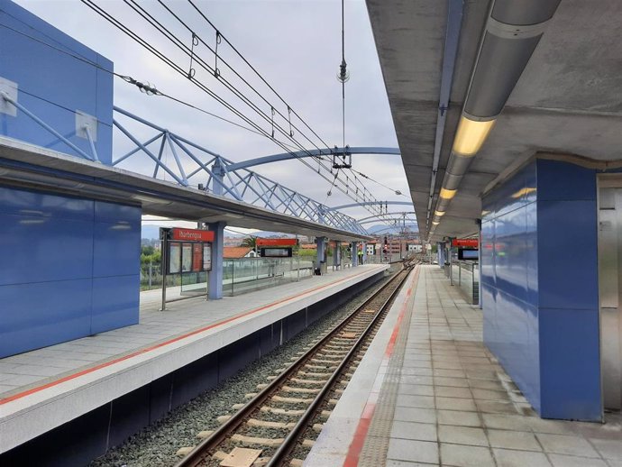 Archivo - Estación de metro de Ibarbengoa en Getxo