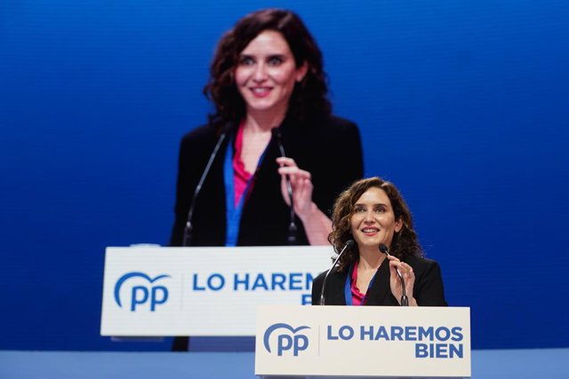 La presidenta de la Comunitat de Madrid, Isabel Díaz Ayuso