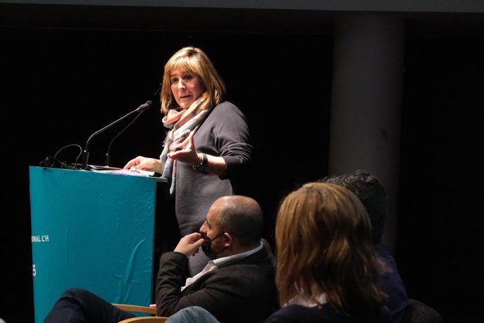La presidenta de la Diputación de Barcelona y alcaldesa de L'Hospitalet de Llobregat (Barcelona), Núria Marín