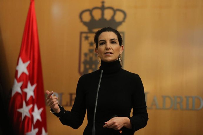 La portavoz de Vox en la Asamblea de Madrid, Rocío Monasterio.
