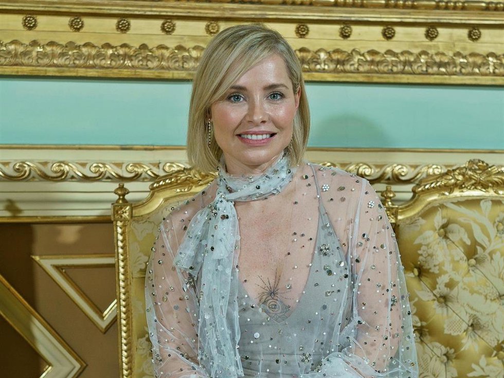 Soraya Arnelas Attends The Photocall Of The Atelier Couture Bridal Catwalk Within Madrid Fashion Week, Held At The Santonia Palace In Madrid.